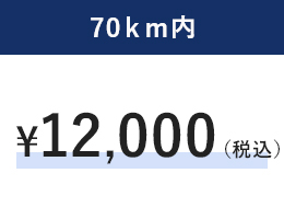 70km内の料金表